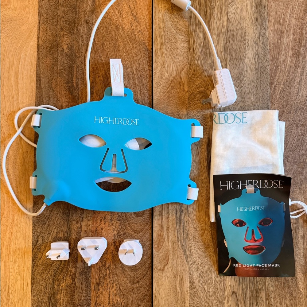 HigherDOSE Red Light Face Mask